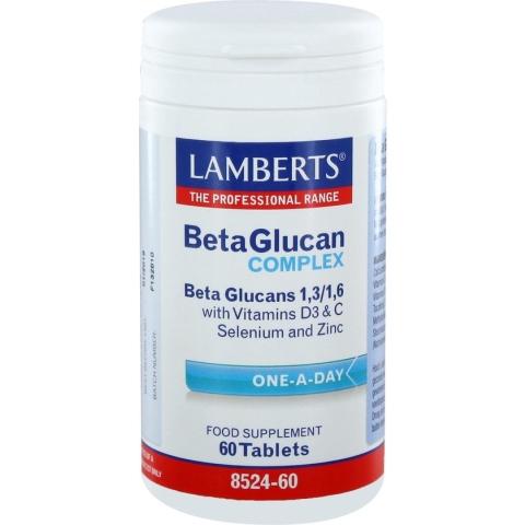 Lamberts Bèta Glucaan complex 60 tabletten