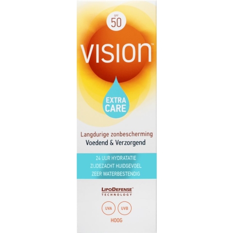 Vision Extra Care SPF 50 - Zonnebrand - Factor 50 - 180 ml
