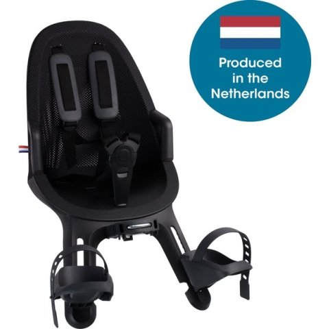 Qibbel Air Fietsstoeltje Voor - Black