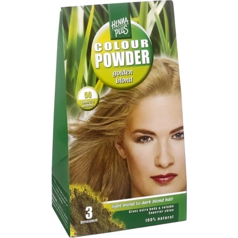 Hennapl kleurpoeder 50 g.blond 100 gr - Haarverf