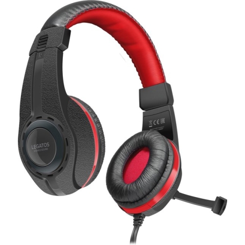 Special Price - Speedlink LEGATOS Stereo Gaming Headset - Zwart/Rood (PS5/PS4/Xbox Series X/Switch/PC)