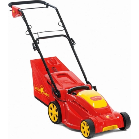 WOLF-Garten A 370 E Elektrische Grasmaaier - 1600 W - 37 cm maaibreedte - 40 liter opvangbak - centrale hoogte-instelling