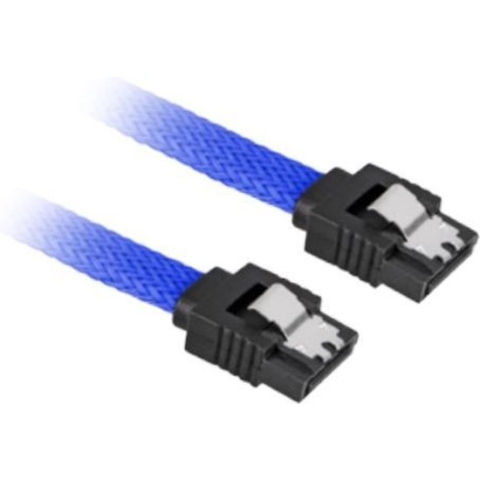 Sharkoon SATA 3 SATA-kabel 0,45 m SATA 7-pin Zwart, Blauw