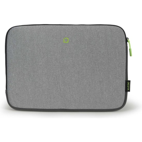 DICOTA Skin FLOW - Beschermhoes notebook - 13 - 14.1 - grijs, groen
