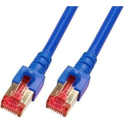 Techtube Pro - Internetkabel S/FTP CAT6 - blauw - 1 meter