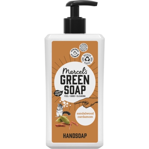 Marcel's Green Soap Handzeep Sandelhout & Kardemom - 500 ml