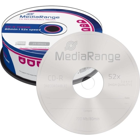 MediaRange - MediaRange MR201 schrijfbare CD