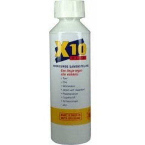 X10 Vlekken - 250 ml - Vlekverwijderaar