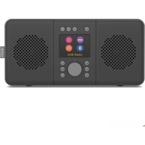 Pure Elan Connect+ Stereo Internet Radio met DAB+ en Bluetooth - Zwart