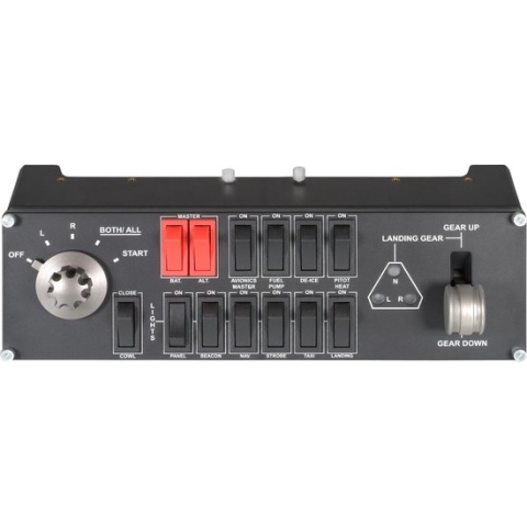 Logitech G Saitek Pro - Flight Switch Paneel - PC - Zwart