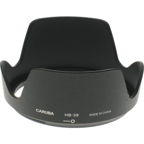 Caruba Zonnekap HB-39 voor o.a AF-S DX NIKKOR 18-300mm f/3.5-6.3G ED VR / 16-85mm f/3.5-5.6G ED VR