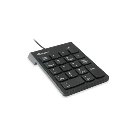 Equip 245205 numeriek toetsenbord USB Universeel Zwart