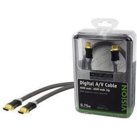 Kö:nig High Speed Hdmi Kabel 0.75 M