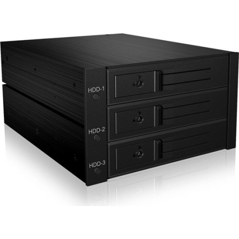 ICY BOX IB-563SSK HDD-behuizing 3.5'' Zwart