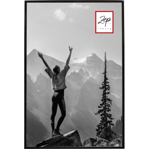 ZEP - Kunststof Fotolijst New Easy Zwart voor foto formaat 30x40 - KB5