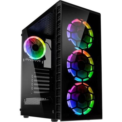 Kolink Observatory Lite RGB Midi Tower Zwart