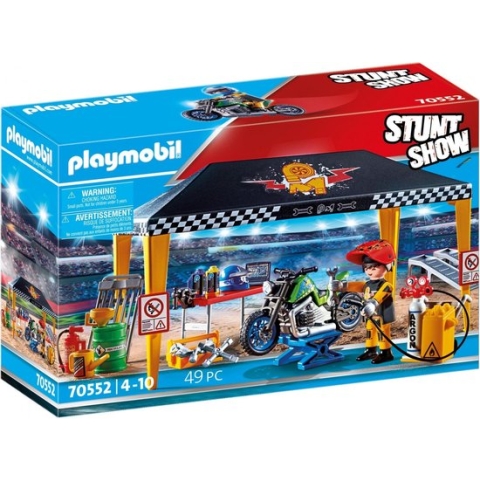 PLAYMOBIL Stuntshow werkplek tent - 70552