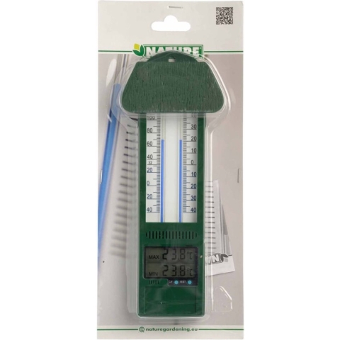 Nature - Muurthermometer - Min-Max - digitaal - thermometer