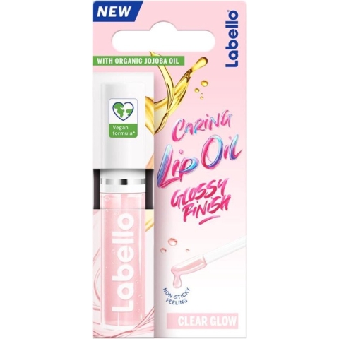 Labello Caring Lip Oil Clear Glow - 5.5 ml