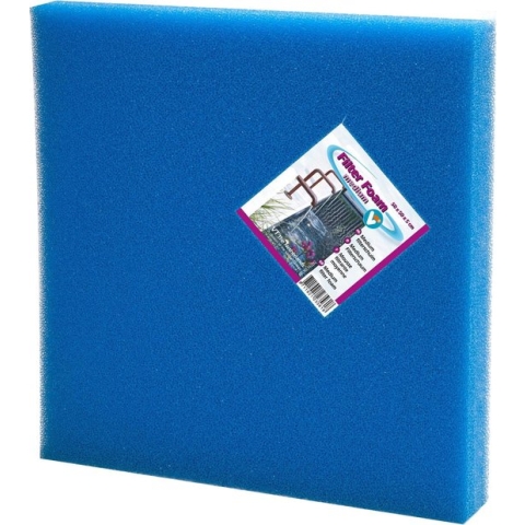 Velda VT filter foam 50 x 50 x 5 cm blauw