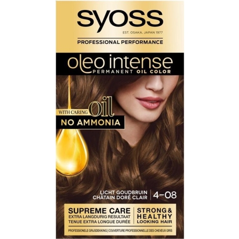 SYOSS Oleo Intense 4-08 Licht Goudbruin - 1 stuk