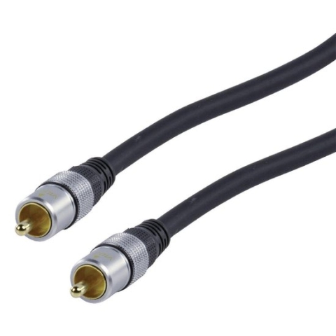 HQ Super Silver Tulp coaxiale digitale audio kabel - 20 meter