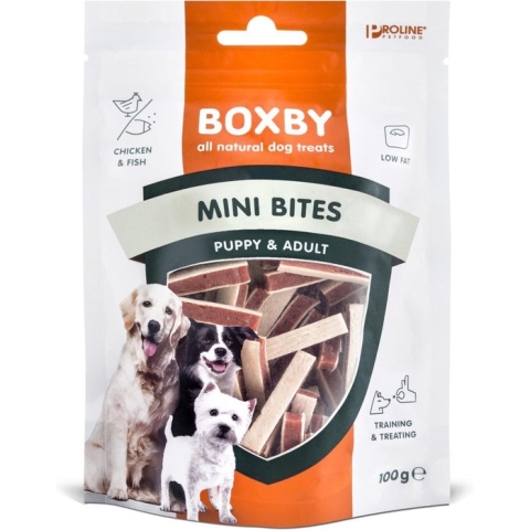 Proline Puppy Boxby Mini Bites - Hondensnacks - 100 g