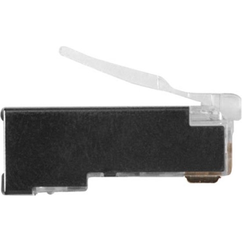 Intronics Shielded CAT6 RJ-45 connector voor kabel met soepele en massieve aders in zakje 25 stuks