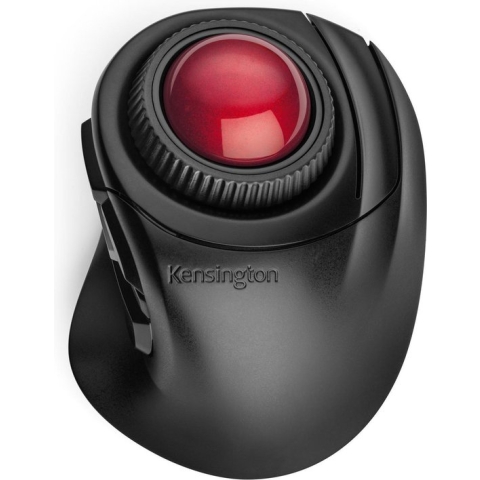 Kensington Orbit Fusion Draadloze Trackball/Muis - Rechtshandig - Inclusief Batterij - Zwart