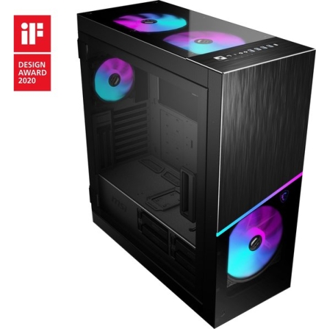 MSI MPG SEKIRA 500X - Towermodel - uitgebreide ATX - geen voeding (ATX) - USB/Audio