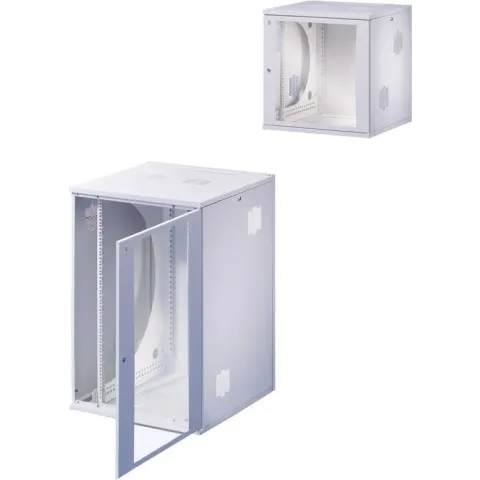 19 inch patchkast Rittal 7507.110 (b x h x d) 600 x 492 x 600 mm 9 HE Grijs-wit (RAL 7035)