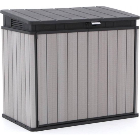 Keter Elite-Store Tuinkast - 120L - 139.5x77x120 cm - DECO Grijs