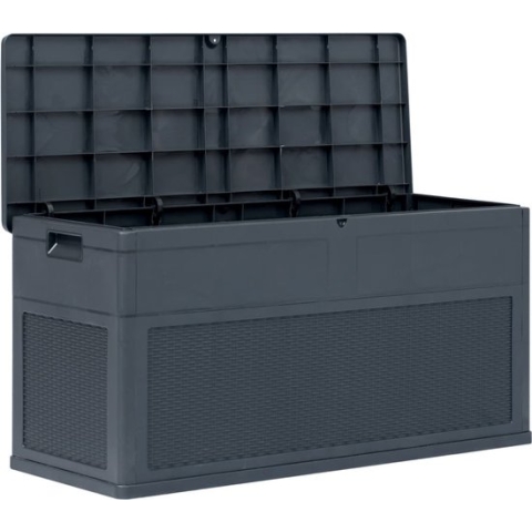 vidaXL-Opbergbox-320-L-antraciet