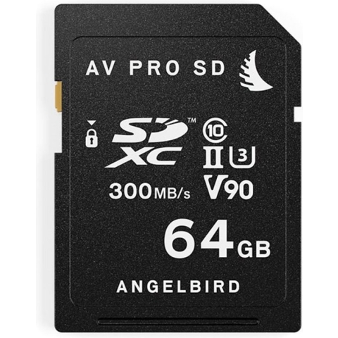 Angelbird Geheugenkaart AVpro SDXC UHS-II V90 64GB