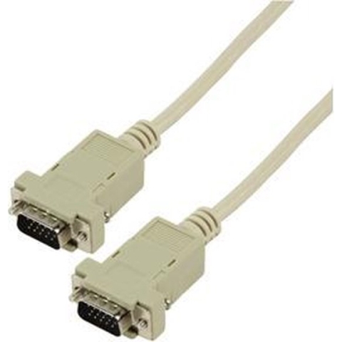 Monitor datakabel beige 1,80 m