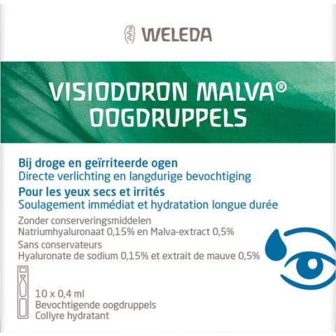 Weleda Visiodoron Malva Oogdruppels Ampullen 10st