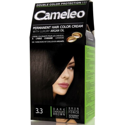 Cameleo Haarverf Donker Choco Bruin Kleuring 3.3