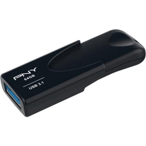 USB stick PNY Attache 4 USB 3.1 Zwart