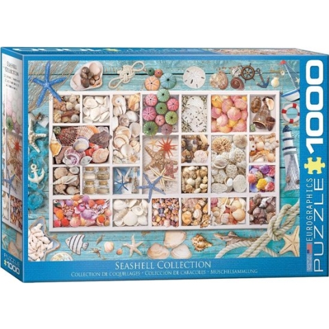 Eurographics puzzel Seashell Collection - 1000 stukjes
