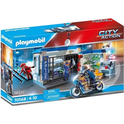 PLAYMOBIL City Action Politie: ontsnapping uit de gevangenis - 70568