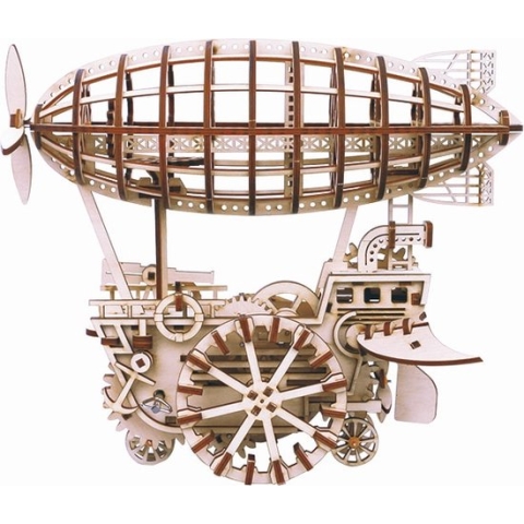 Robotime Luchtschip LK702- Houten Modelbouw