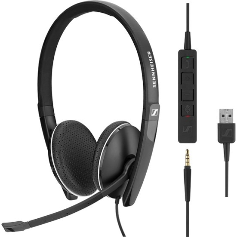EPOS | Sennheiser ADAPT SC 165 USB Headset Hoofdband - Zwart