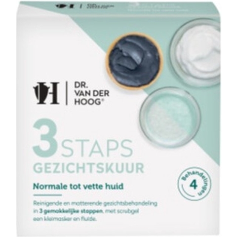 Dr. van der Hoog 3 - stapskuur Normale tot Vette huid