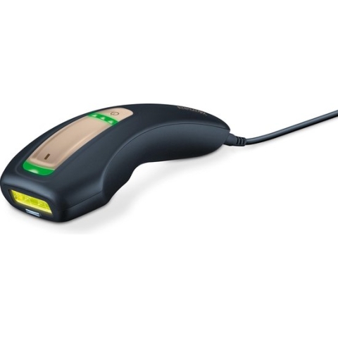 Beurer IPL 5800 Pure Skin Pro Black IPL Lichtontharingsapparaat - Compact - Auto Flash modus - UV filter - Ideaal voor moeilijk bereikbare/kleine lichaamsdelen - Tot 600.000 lichtimpulsen - Incl. netadapter - 3 Jaar garantie