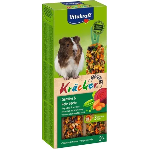 2 in 1 Vitakraft cavia kracker groente