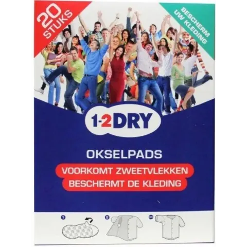 20 anti transpirant Okselpads – Wit – Large