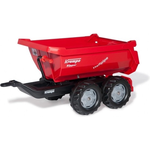 Rolly Toys Aanhanger Rollyhalfpipe Krampe 89 X 43 X 45 Cm Rood