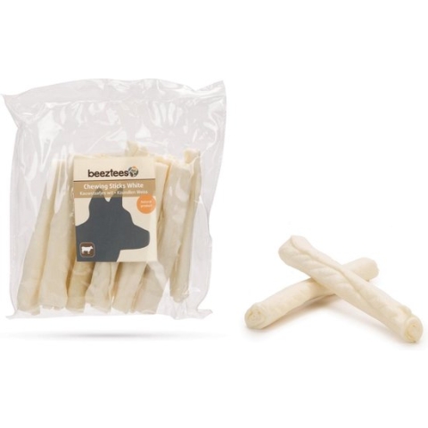 Beeztees Kauwstaafjes Wit - hondensnack - 10 Stuks