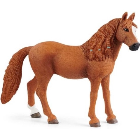 schleich HORSE CLUB - Duits rijpaard merrie - Speelfiguur - Kinderspeelgoed voor Jongens en Meisjes - 5 tot 12 jaar - 13925