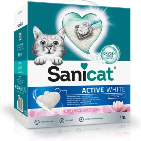 Sanicat Active Wit Lotusbloem 10 liter